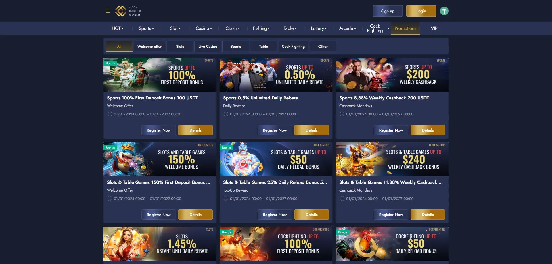 MCW Casino Bangladesh welcome bonus 150% up to 10000 BDT